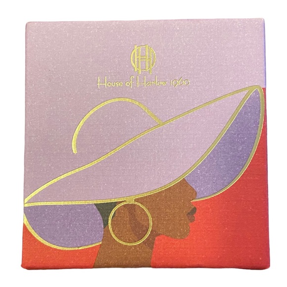 House of Harlow 1960 14K Gold Plated Round Hoop Earrings - Picture 5 of 5